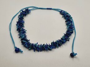 Kaelakee "Trenza", sinine