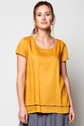 Varrukatega kahekihiline pluus nr 48