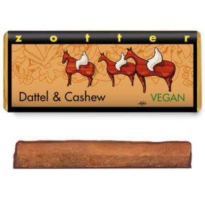Šokolaad “Dattel ja India pähkel” (vegan)