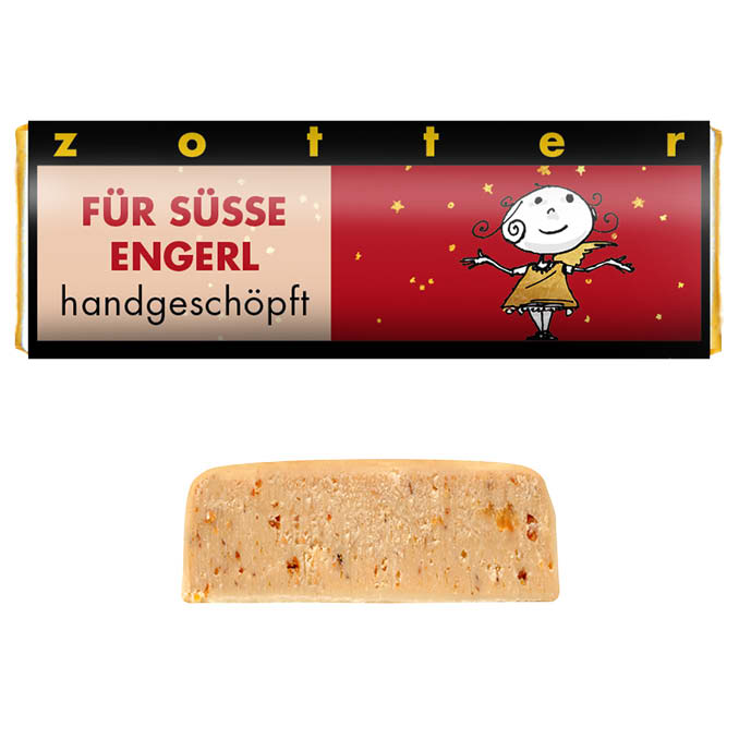 Täidisega šokolaadid "Armsatele inglitele", karp 4 Zotter, Täidisega šokolaadid "Armsatele inglitele"