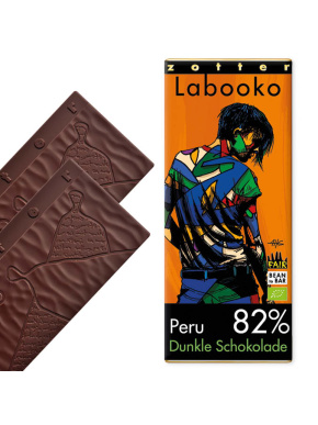 Šokolaad “Peruu 82%”, VEGAN