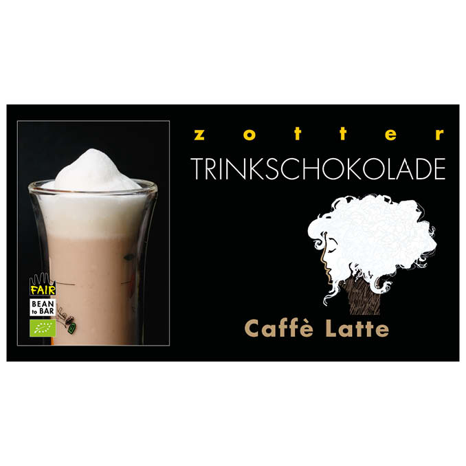 Zotter - Šokolaad kakaojoogi valmistamiseks "Caffe latte"