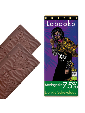 Tume šokolaad “Madagaskar 75%”, VEGAN