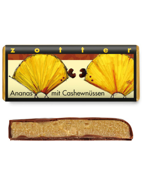 Šokolaad “Ananass ja kašupähklid”