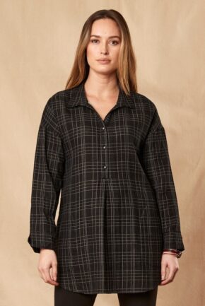 Kahekordsest puuvillasest kangast pluus nr 44