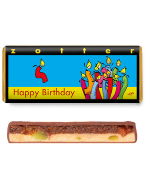 Šokolaad „Palju õnne sünnipäevaks!”