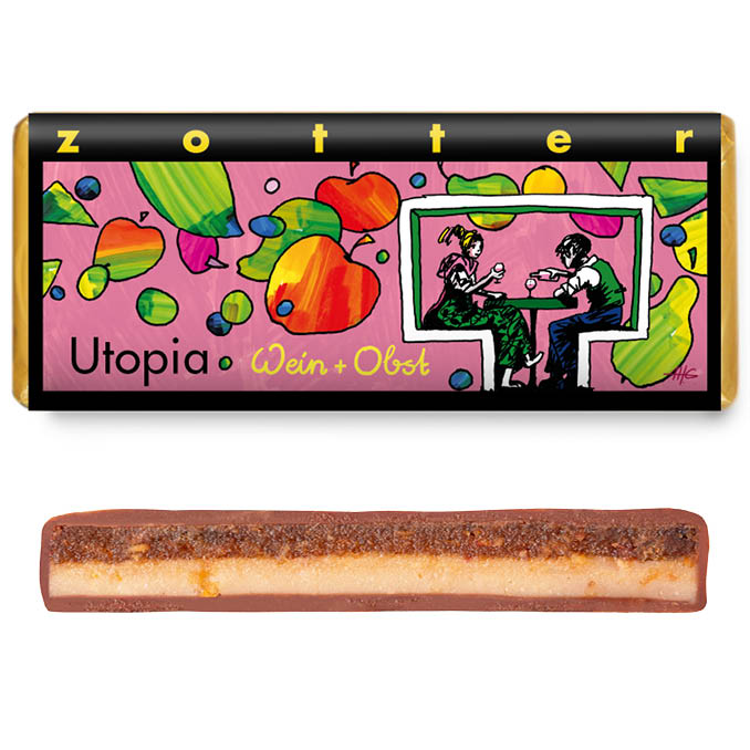 Zotter, Šokolaad „Utopia - vein ja puuviljad“