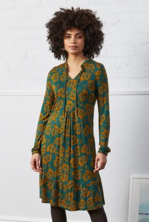 Kroogetega kleit-tuunika EcoVero nr 44, 48