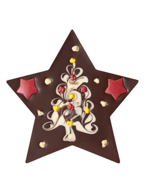 Deluxe šokolaaditäht jõulupuuga