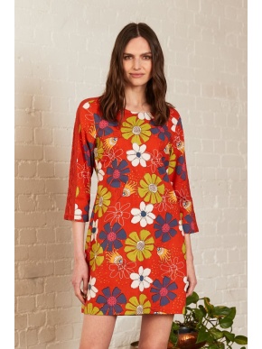 Lillemustriline kleit-tuunika nr 38