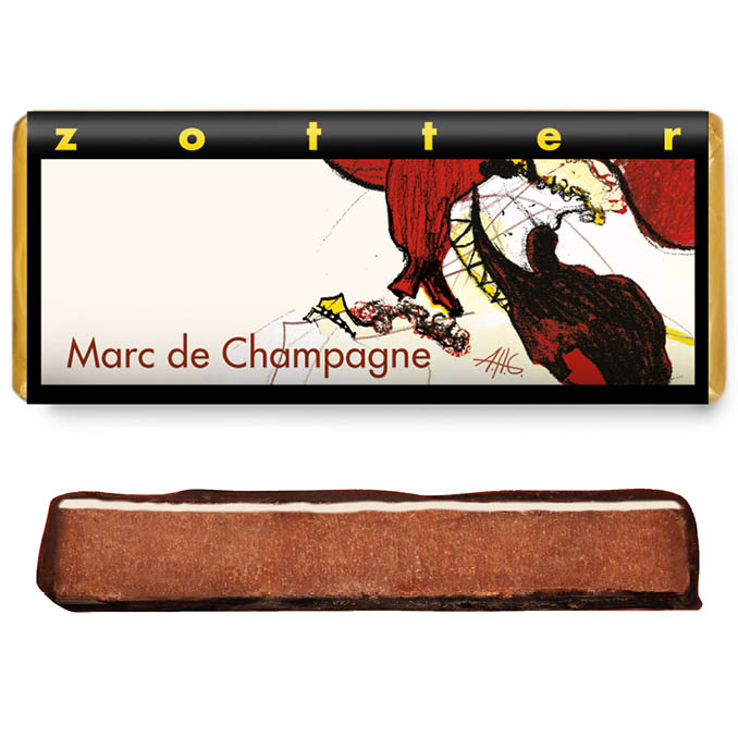 Šokolaad "Marc de Champagne", Zotter