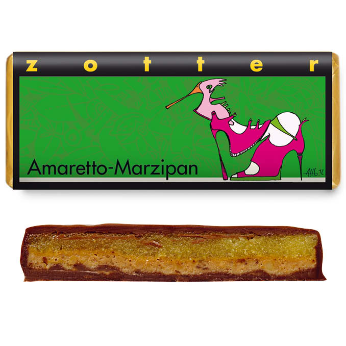 Šokolaad "Amaretto martsipan", Zotter