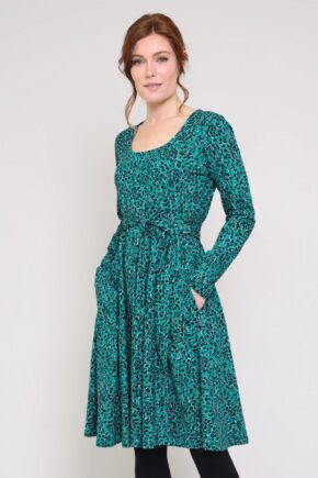 A-lõikeline trikotaažkleit nr 40-44