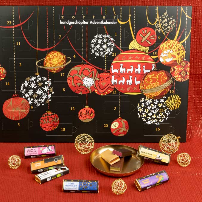 Advendikalender – kihilise täidisega šokolaadid 2025 6 Advendikalender – kihilise täidisega šokolaadid 2024