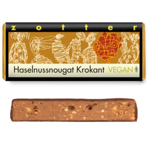 Šokolaad “Krõbe sarapuupähkel” (vegan)