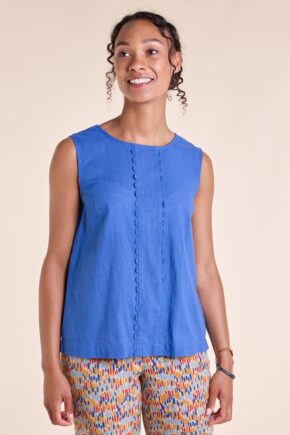 Varrukateta puuvillane pluus nr 38, 40, 44