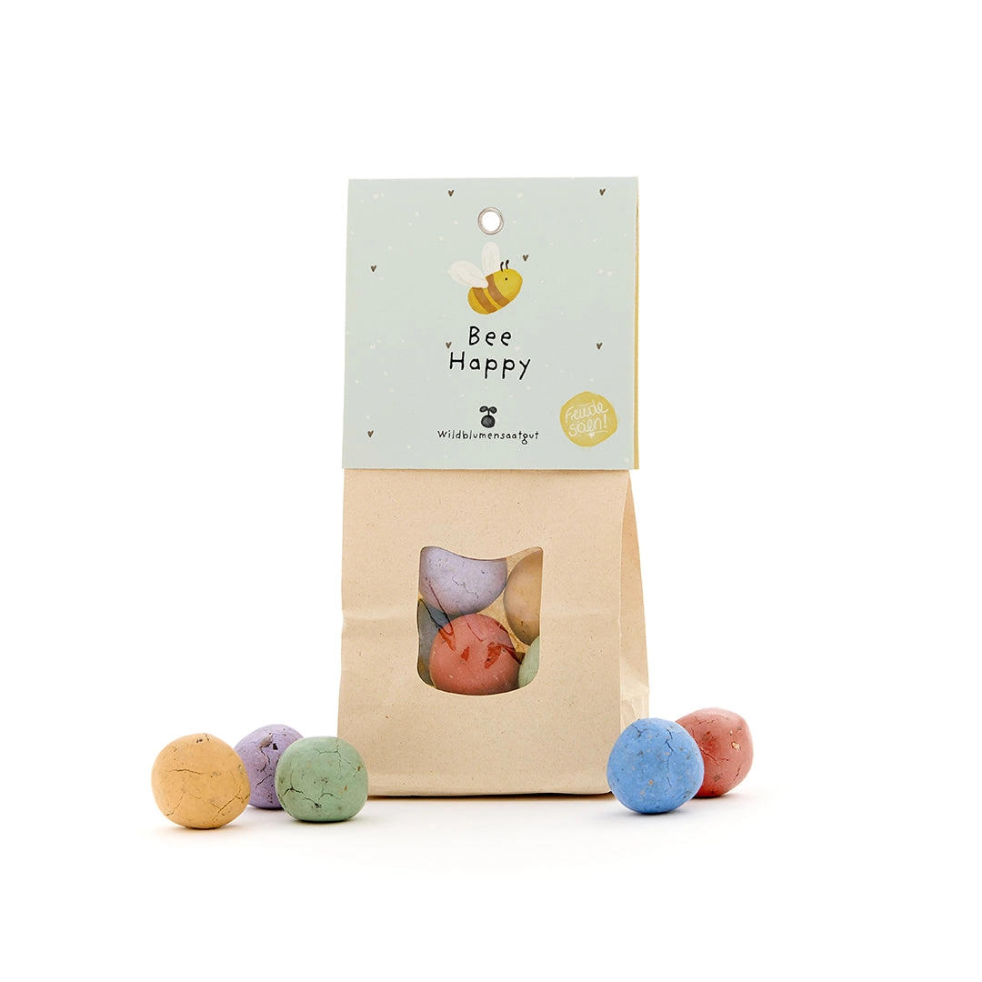 Bee Happy – värvilised lilleseemne pallid 2 Bee Happy – värvilised lilleseemne pallid