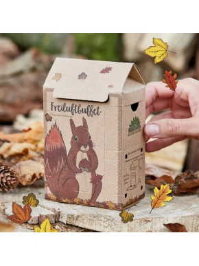 Komplekt „Orava söögimaja ja orava toit“