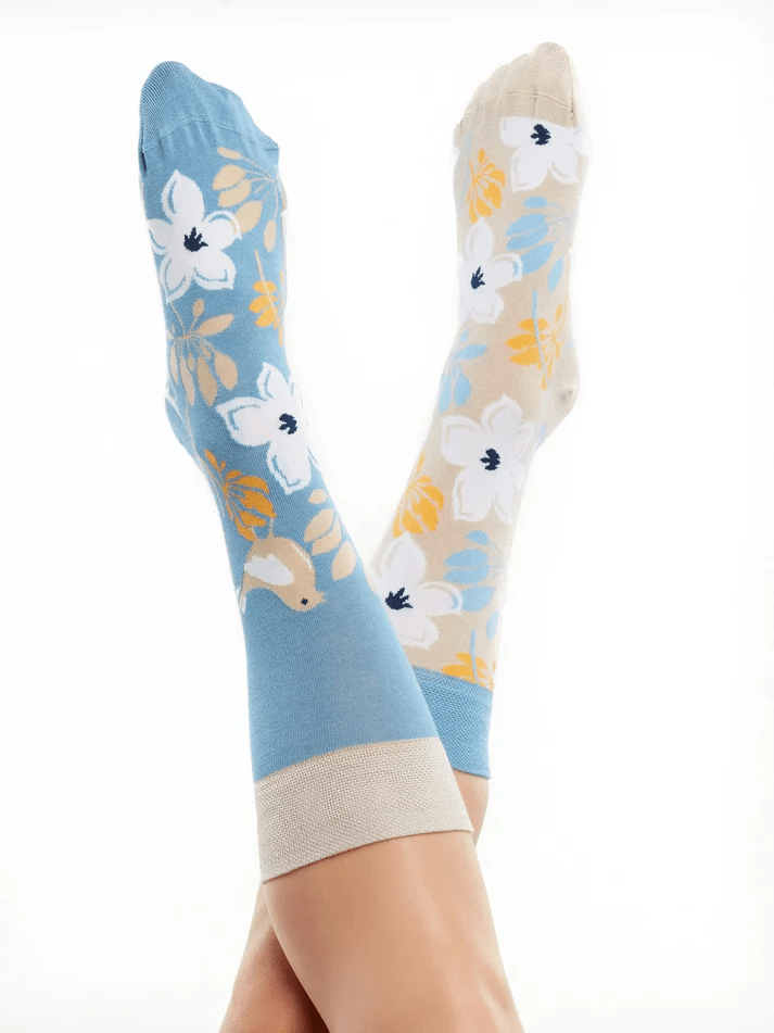 Lustlikud sokid "Looduse ärkamine" 4 Lustlikud sokid “Looduse ärkamine