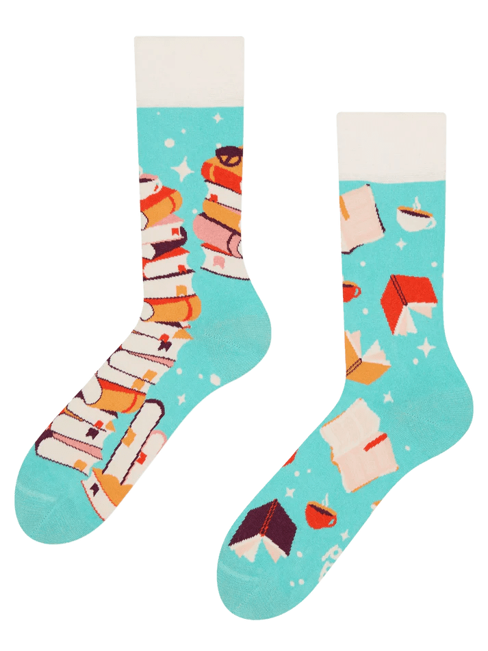 Lustlikud sokid "Maagilised raamatud" 5 Lustlikud sokid "Maagilised raamatud"