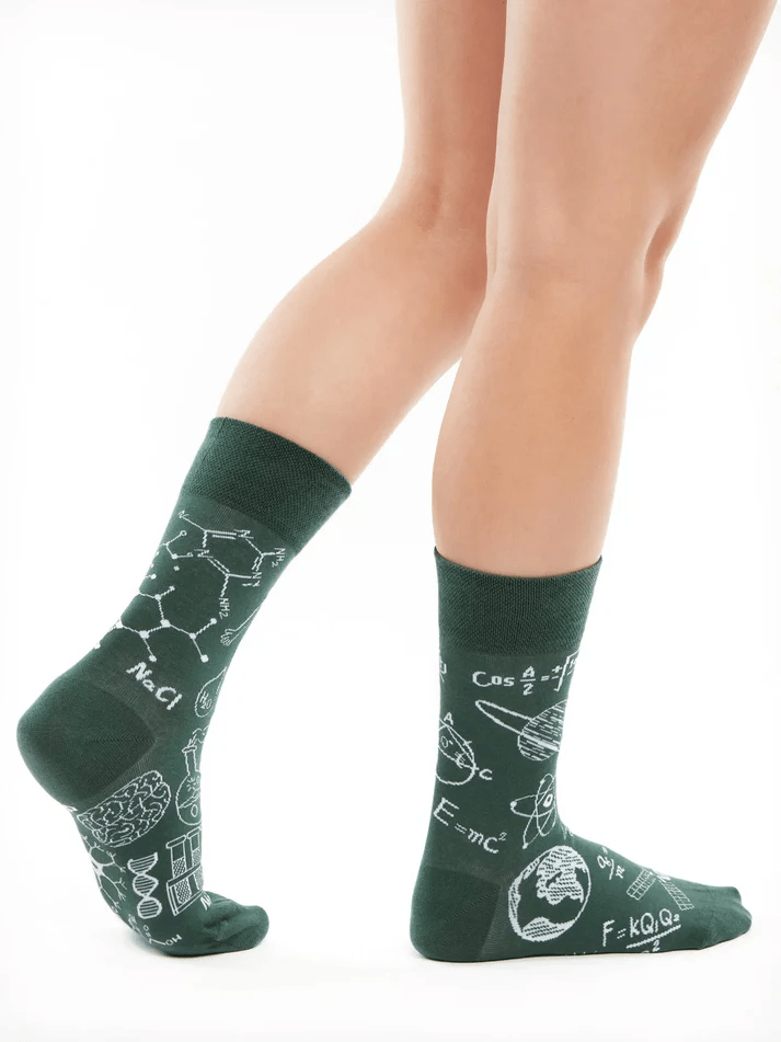 Lustlikud sokid "Füüsika vs keemia" 4 Lustlikud sokid "Füüsika vs keemia"