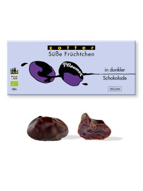 Ploomid tumedas šokolaadis