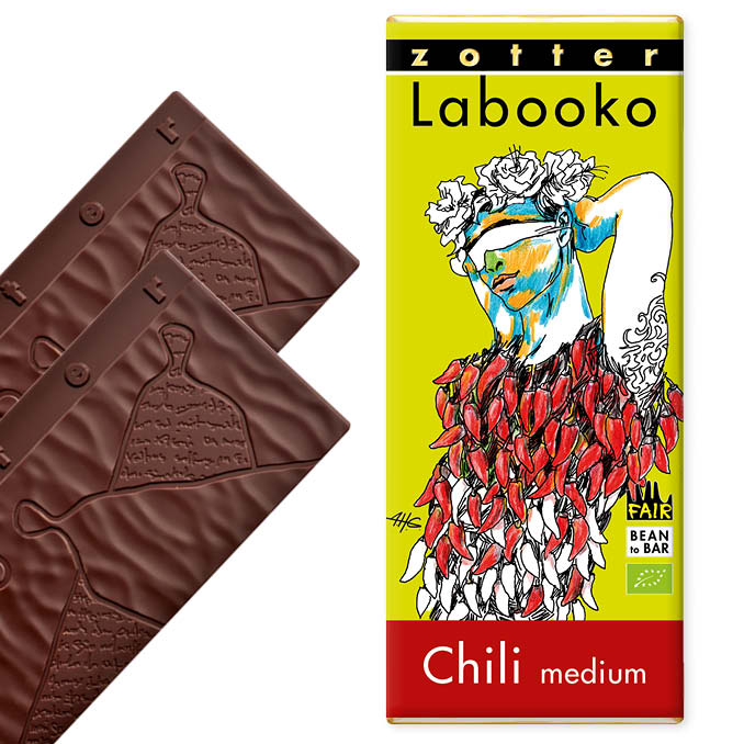 Tume šokolaad "Tšilli", VEGAN