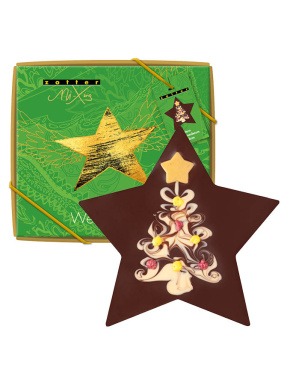 Deluxe šokolaaditäht jõulupuuga