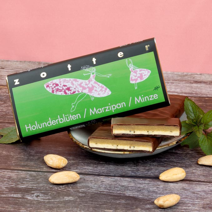 Šokolaad "Leedriõis - Martsipan - Piparmünt"