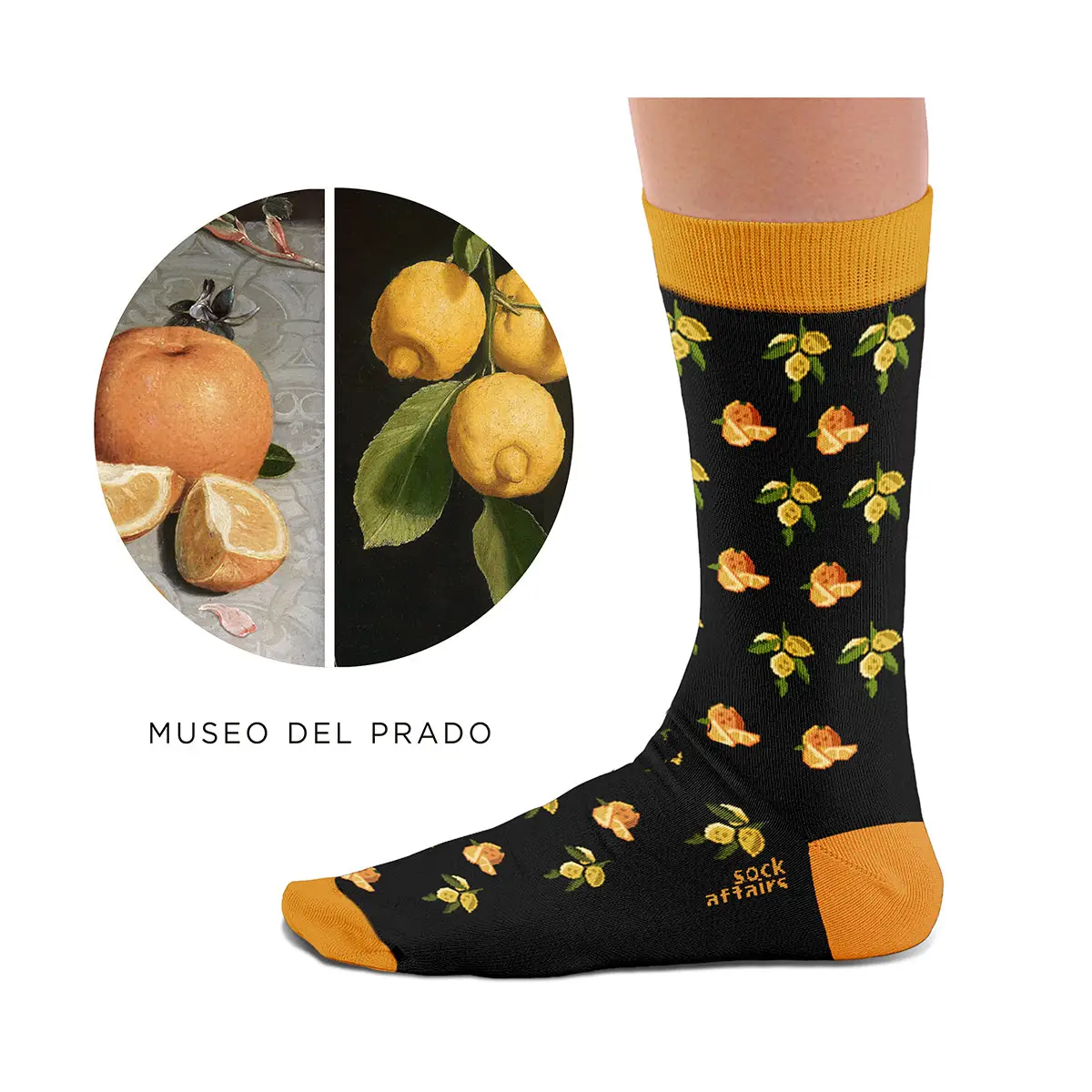 Sokid "Apelsinid ja sidrunid" 4 Sokid "Oranžid sidrunid"