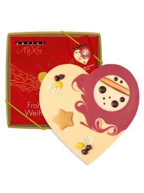 Puna-valge šokolaadisüda kaneeliga, Delux