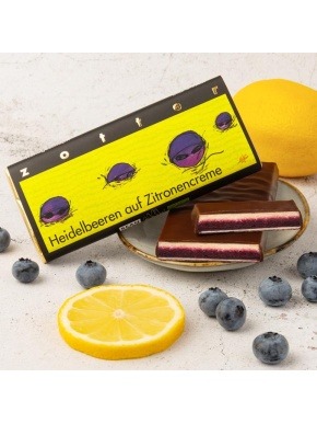 Šokolaad “Mustikad sidrunikreemil”