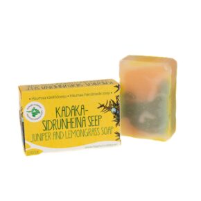 Kadaka-sidrunheina käsitööseep