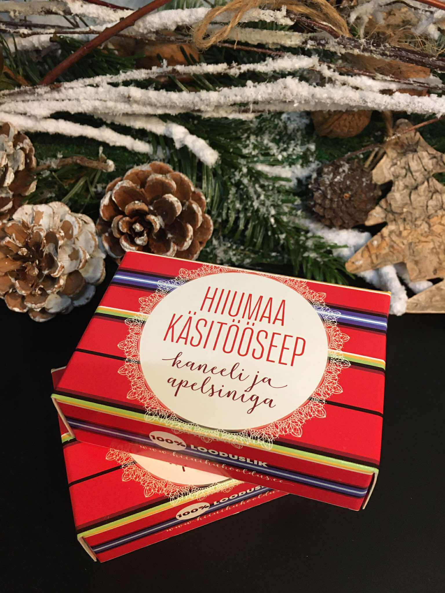 Käsitööseep kaneeli ja aplesiniga 1 Käsitööseep kaneeli ja aplesiniga