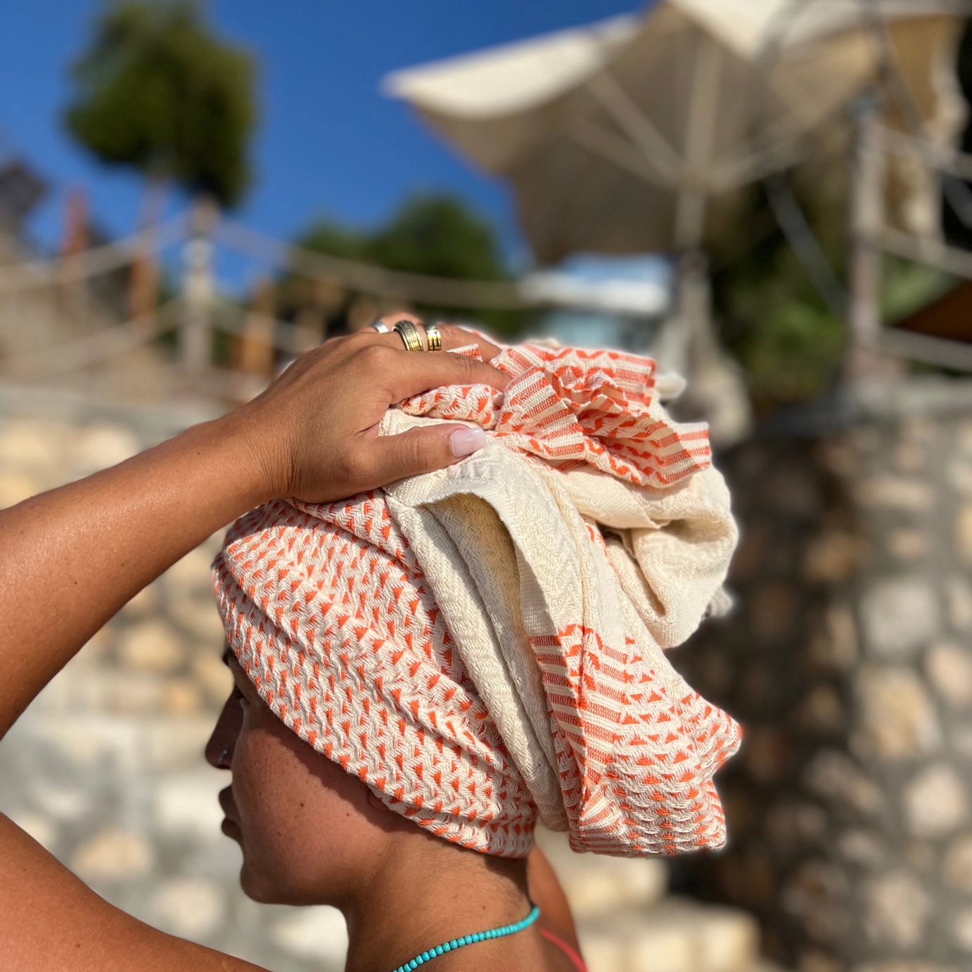 Saunalina Colombia, oranž 4 Saunalina Colombia, oranž