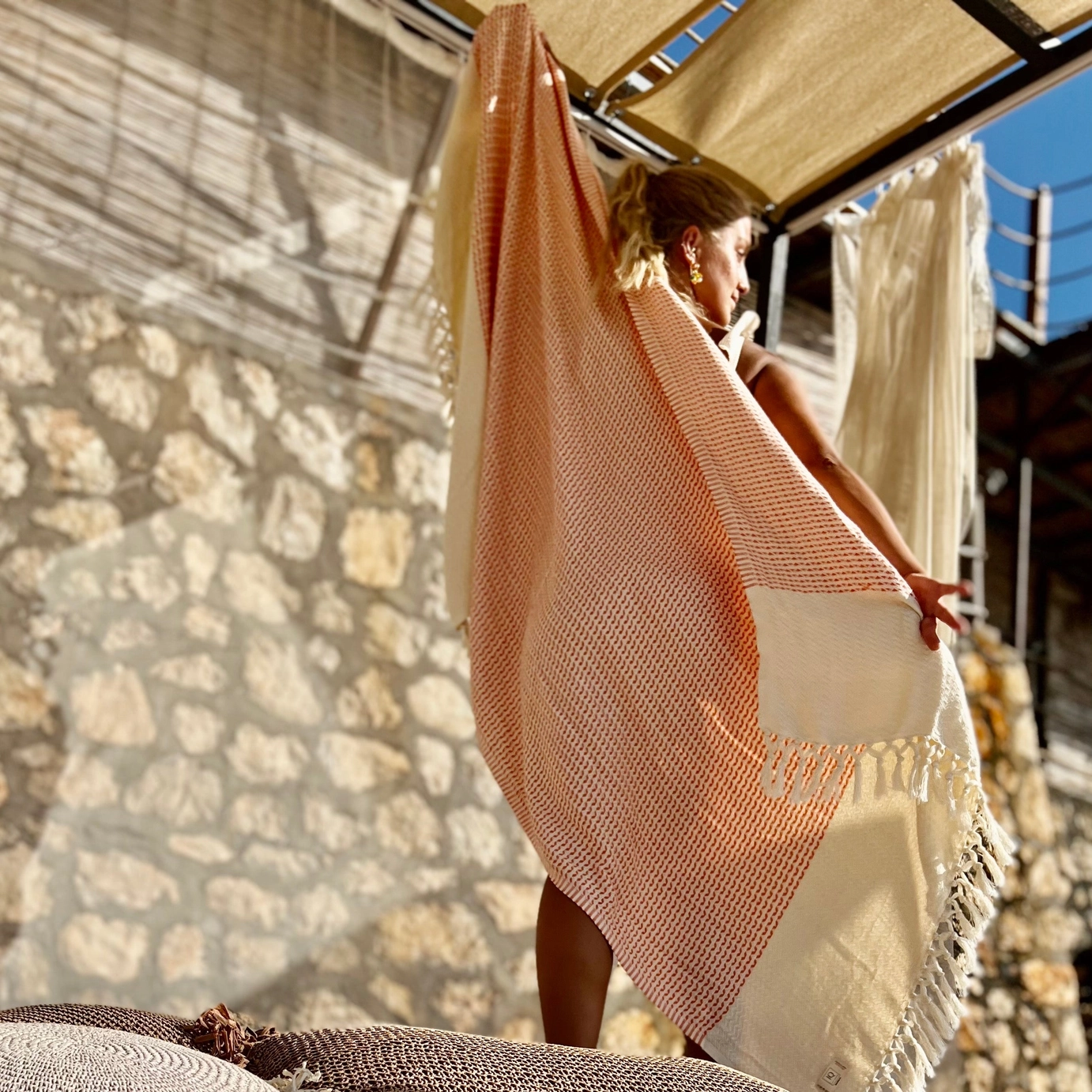 Saunalina Colombia, oranž 5 Saunalina Colombia, oranž