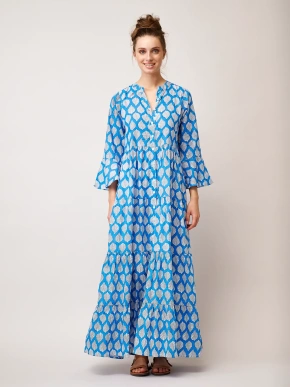 Pikk puuvillane kleit