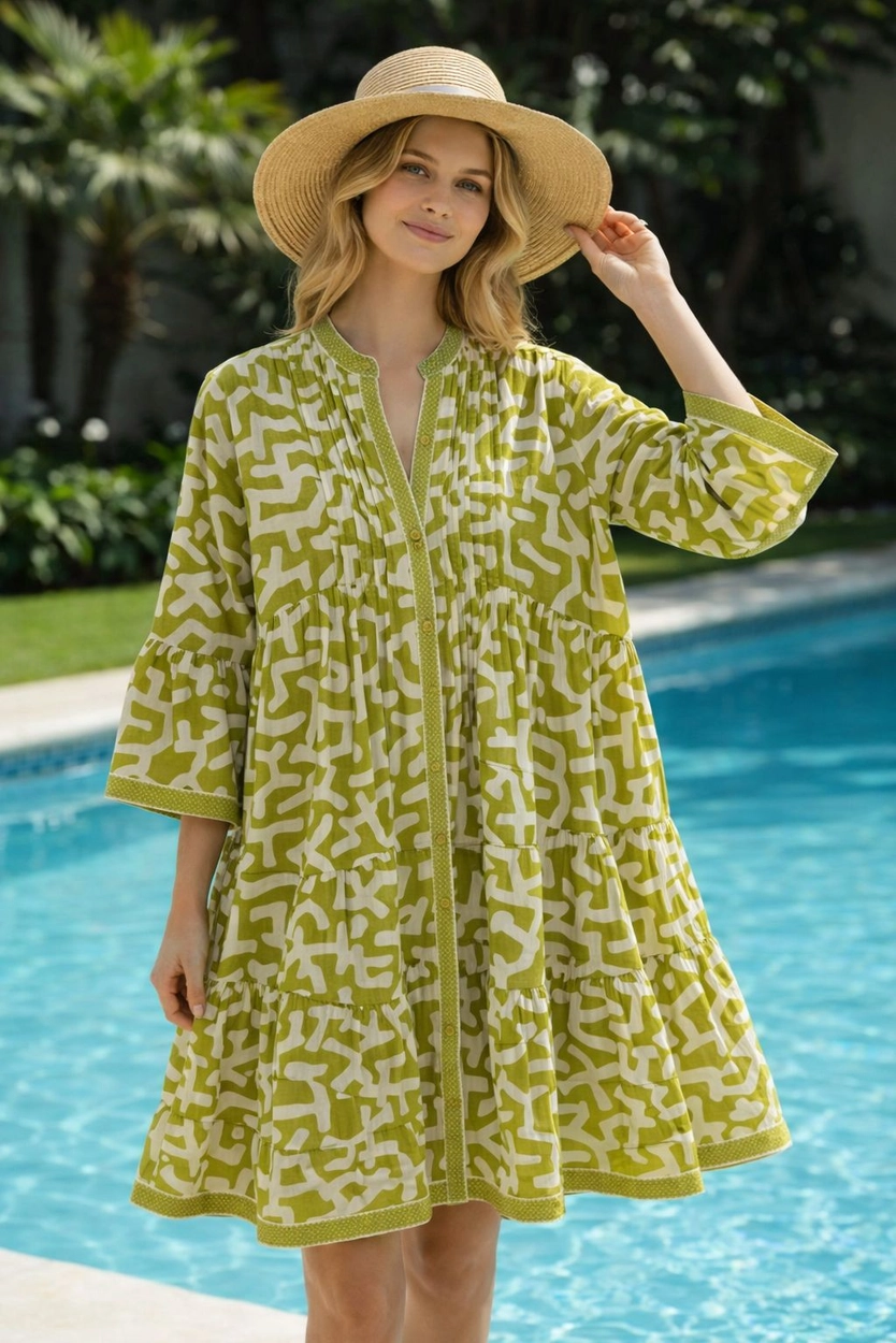 Lühike lendlev suvekleit 1