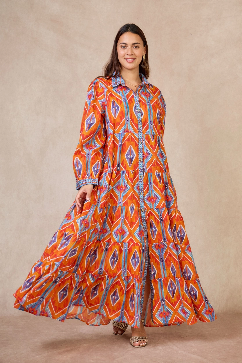 Boho stiilis maksikleit