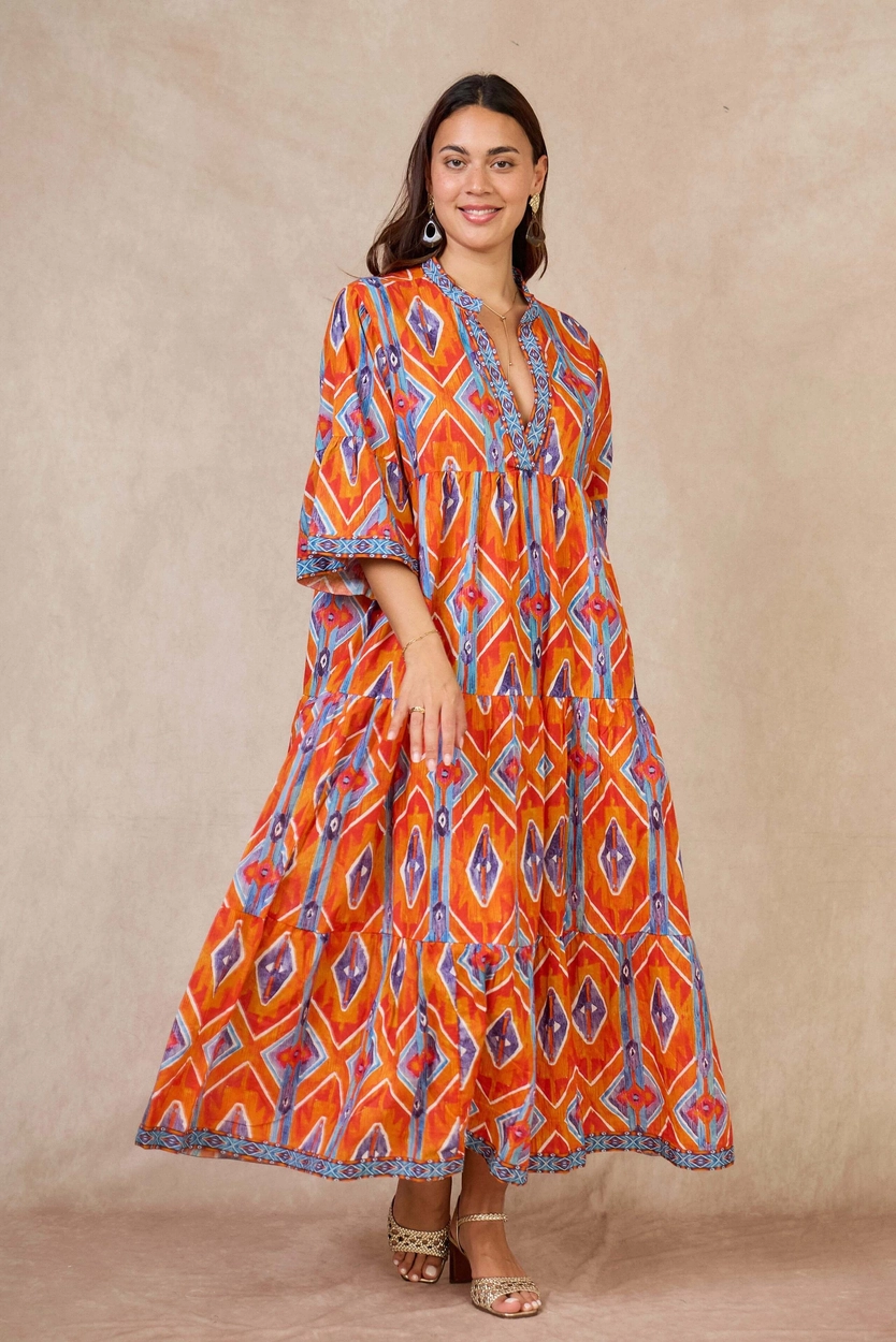 Batikmustriga suvekleit 1