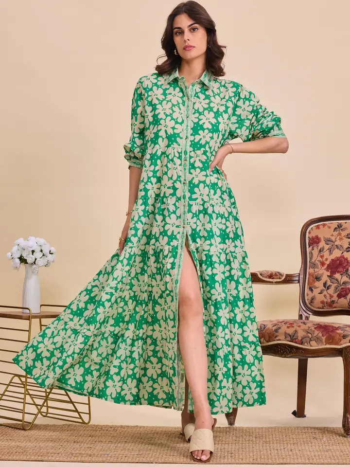 Boho stiilis maksikleit