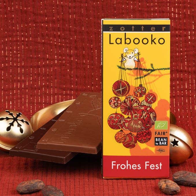 Šokolaad „Häid pühi!” 5 Zotter, šokolaad „Häid pühi!”