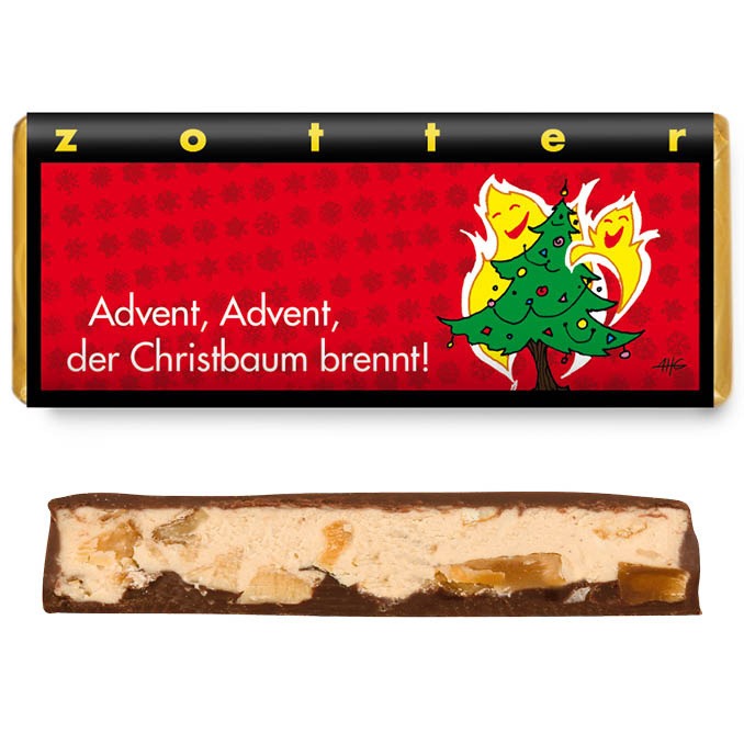 Šokolaad "Advent" 2 Zotter, šokolaad "Advent"